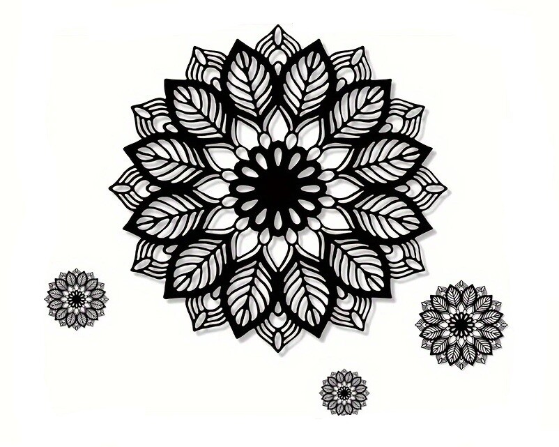 Samolepící nástěnná dekorace - Květina