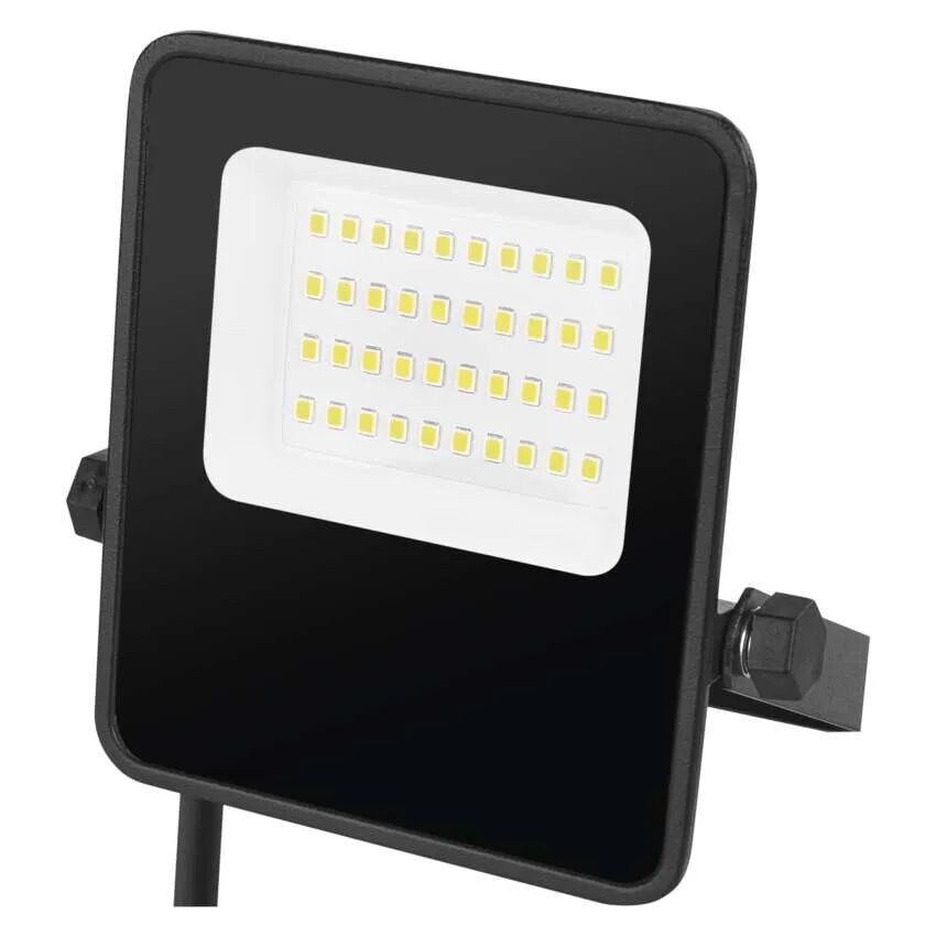 EMOS Černý LED reflektor 20W 150lm/W ZS2523
