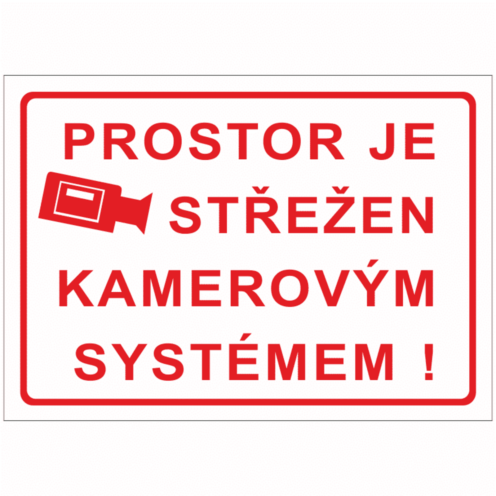 STRO.M Propagace, 4202TCA A4 plast Prostor je střežen kamerovým systémem