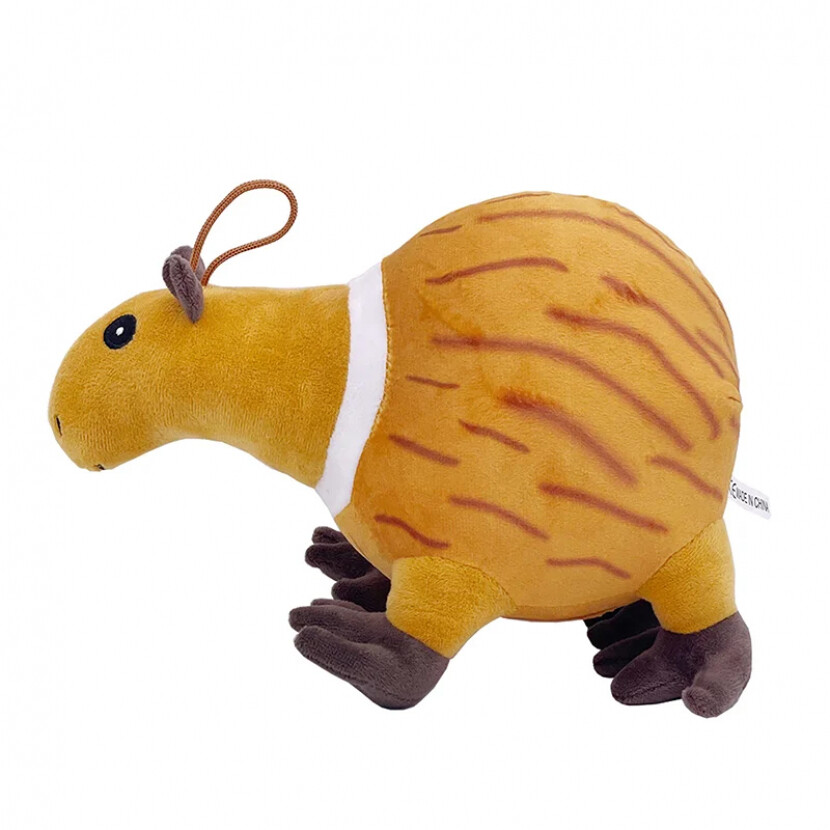 Plyšák Brainrot Coconut Guinea Pig 25 cm - barevný