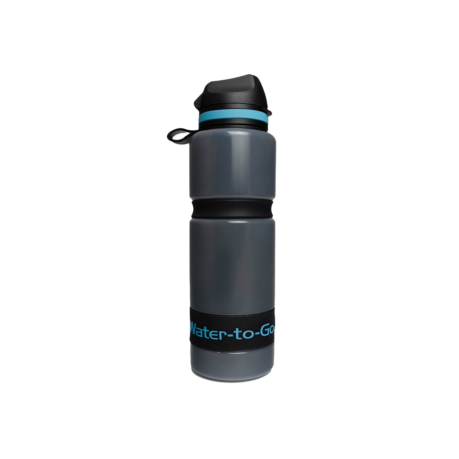 Láhev filtrační Water-To-Go Eco Active 750 ml - šedá-modrá