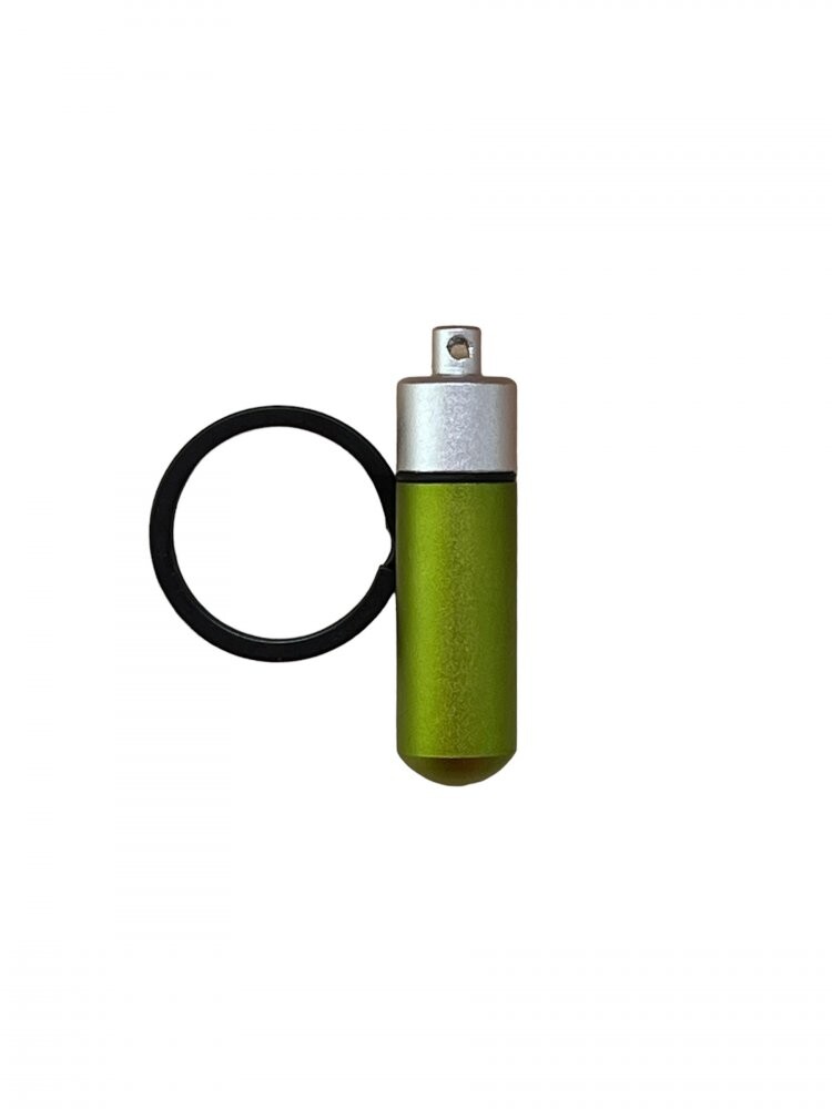 Voděodolná kapsle DC S - zelená-stříbrná