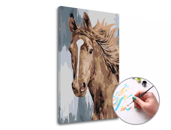 Malování podle čísel MLADÉ ŠTĚNĚ | low difficulty