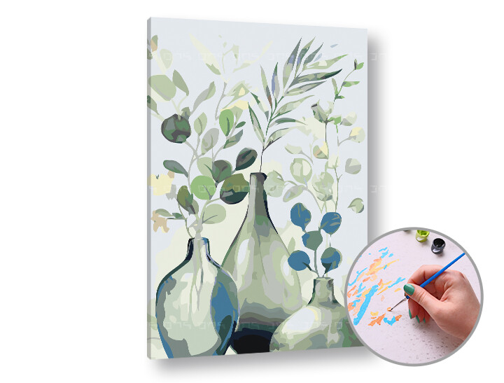 Malba podle čísel KUS PŘÍRODY | low difficulty