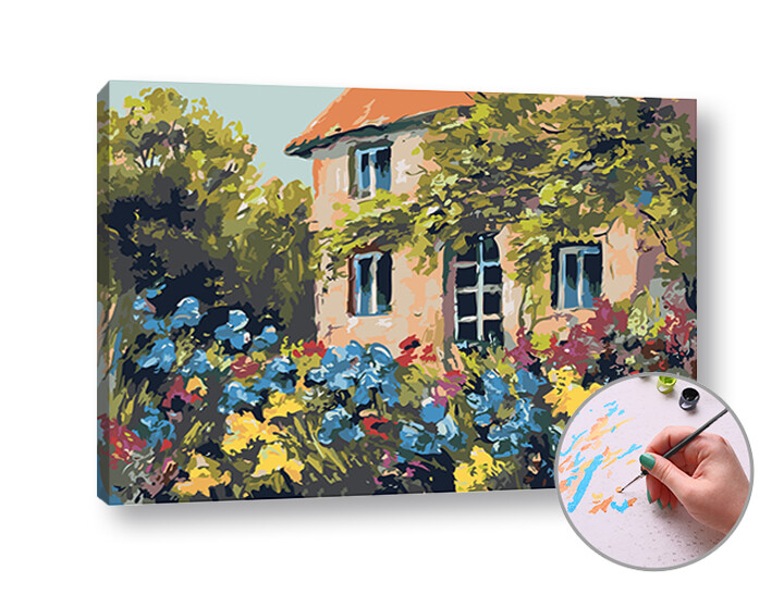 Malba podle čísel MAGIC HOUSE | medium difficulty