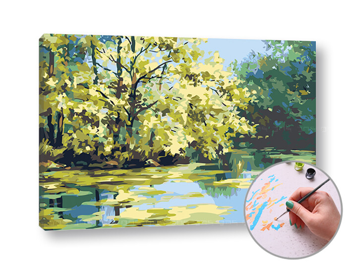 Malování podle čísel JAZERO | high difficulty