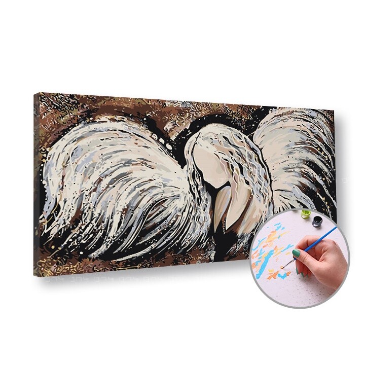 Malování podle čísel NEVINNÝ ANDĚL | high difficulty