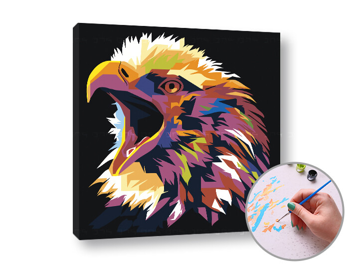 Malba podle čísel JASTRAB LARGE | low difficulty