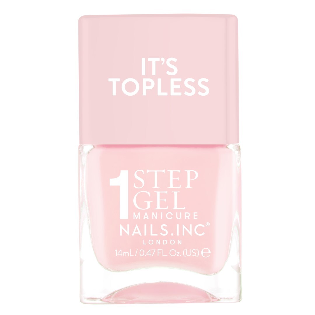 Nails.Inc Lak na nehty It’s Topless (Nail Polish) 14 ml Dakota