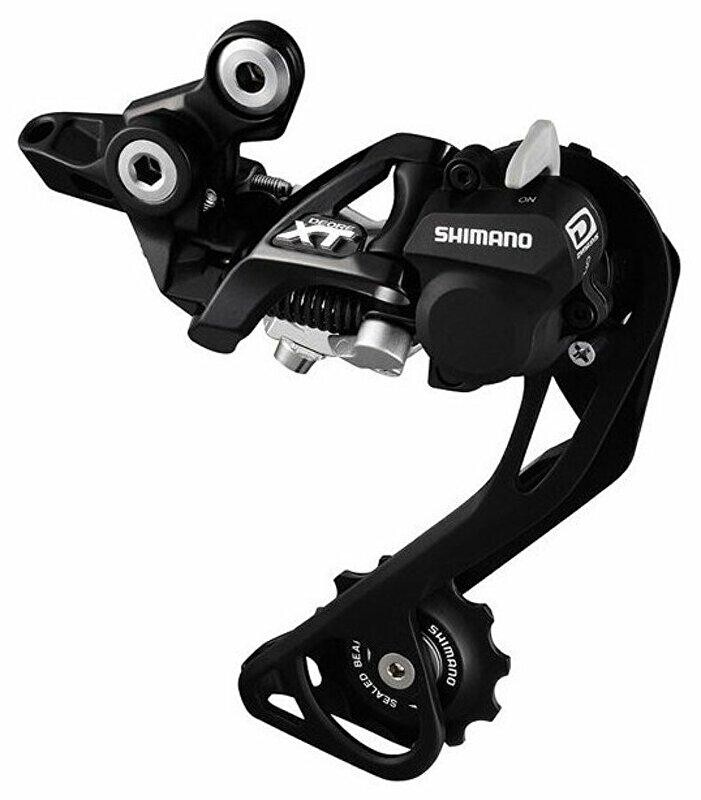 Shimano měnič XT RD-M786SGSL, 10 speed, černý, Shadow typ, v krabičce