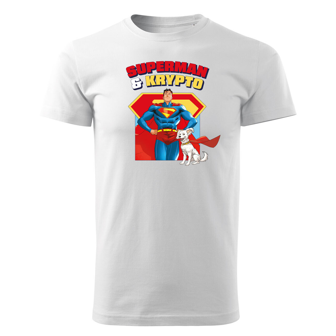 Europosters Tričko Superman 2025 - Superman and Krypto, Pánské, Regular, S