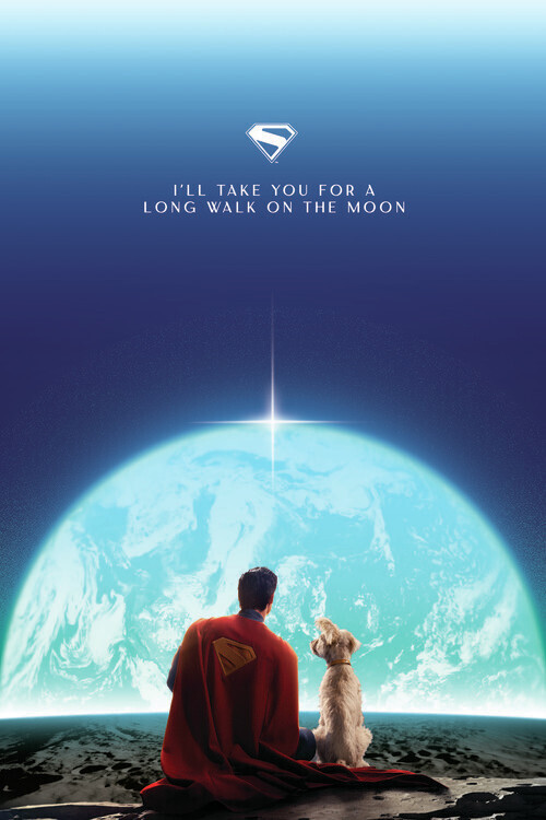 Europosters Umělecký tisk Superman 2025 - Superman and Krypto 2, 26.7 × 40 cm