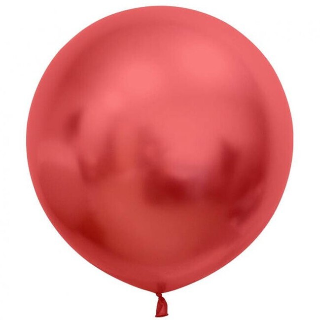 Balónky latexové platinum červený 61 cm 2 ks