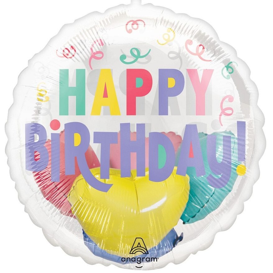 Fóliový balónek narozeninový HB 50 cm