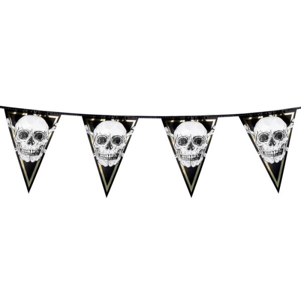 BANNER vlaječkový Lebka