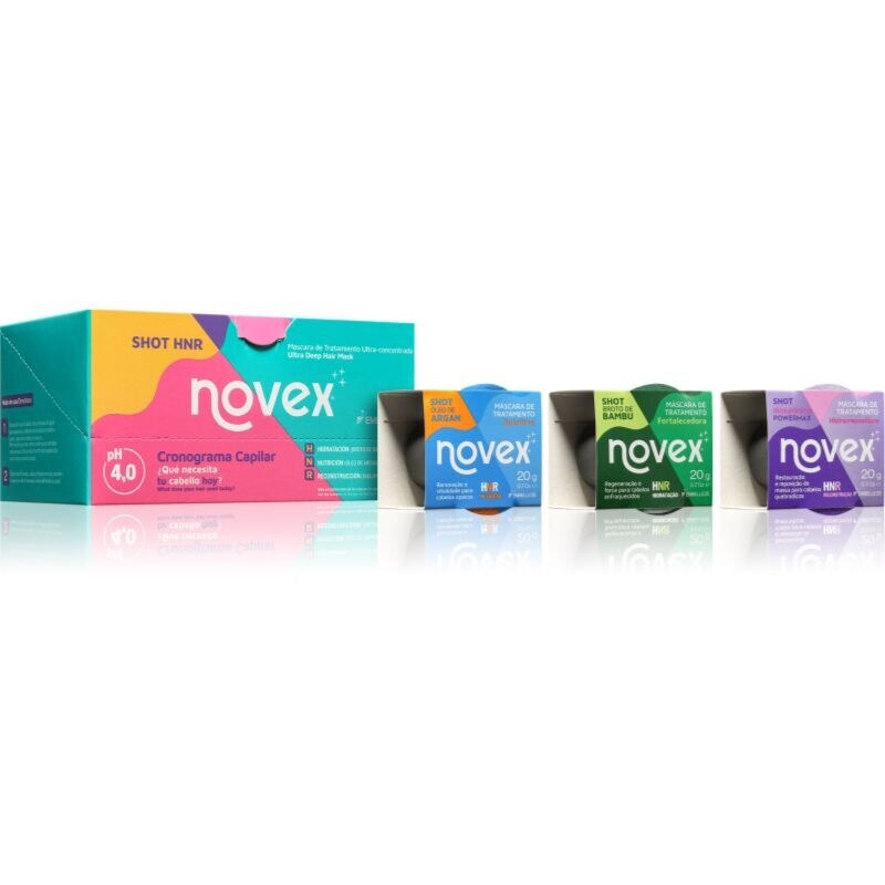 Novex PowerShot maska na vlasy 3x20 g