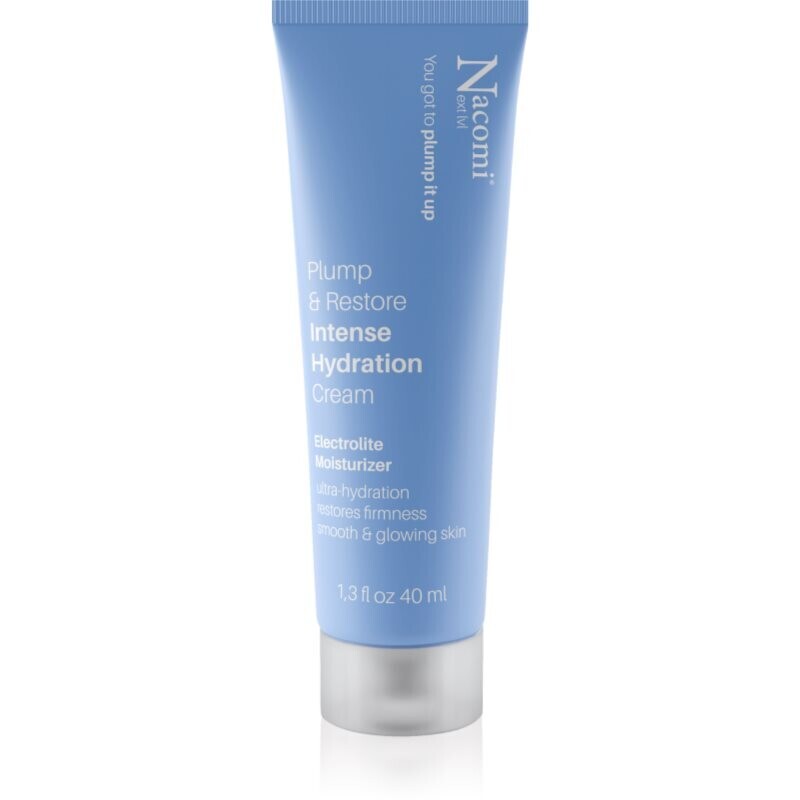 Nacomi Next Level Plump & Restore obnovující hydratační krém pro rozjasnění a vyhlazení pleti 40 ml