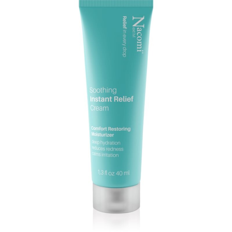 Nacomi Next Level Soothing regenerační pleťový krém se zklidňujícím účinkem 40 ml
