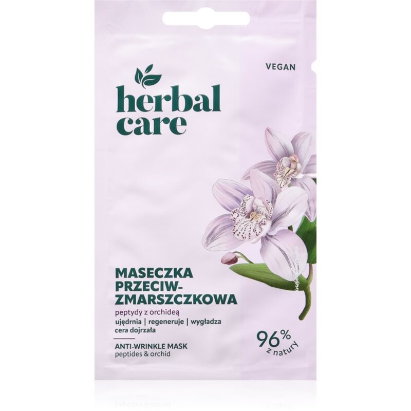 Farmona Herbal Care Peptides & Orchid plátýnková maska 1 ks