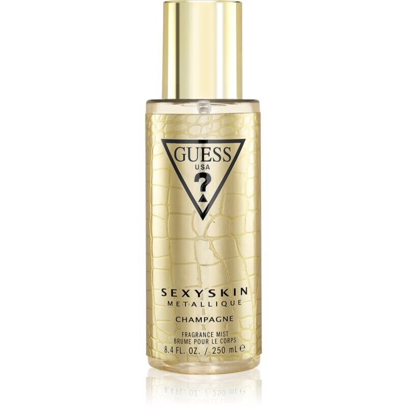Guess Sexy Skin Metallique Champagne tělový spray pro ženy 250 ml