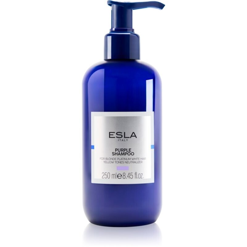 ESLA ITALY Purple šampon pro blond vlasy neutralizující žluté tóny 250 ml