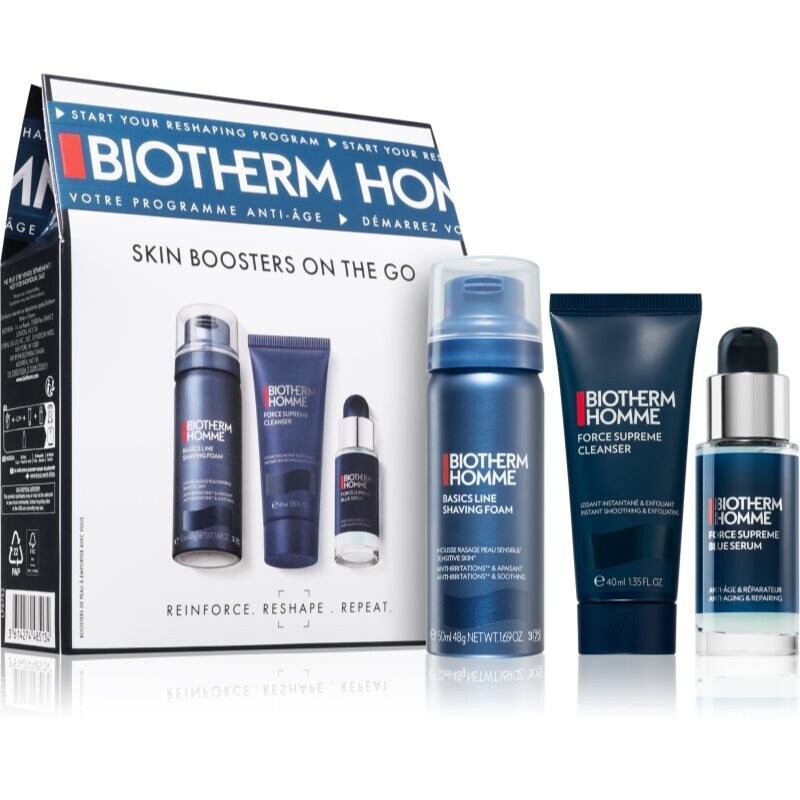 Biotherm Homme Force Supreme Cleanser dárková sada pro muže