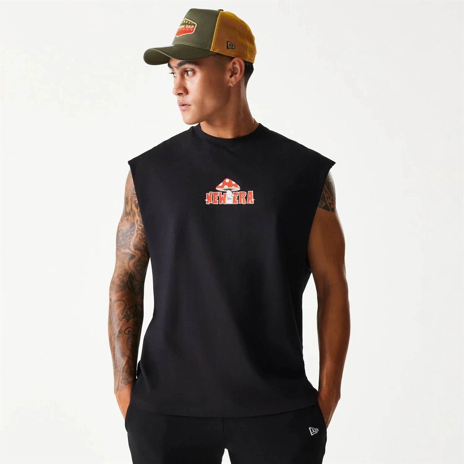 tílko NEW ERA - Outdoor graphic sleeveless tee (BLK)