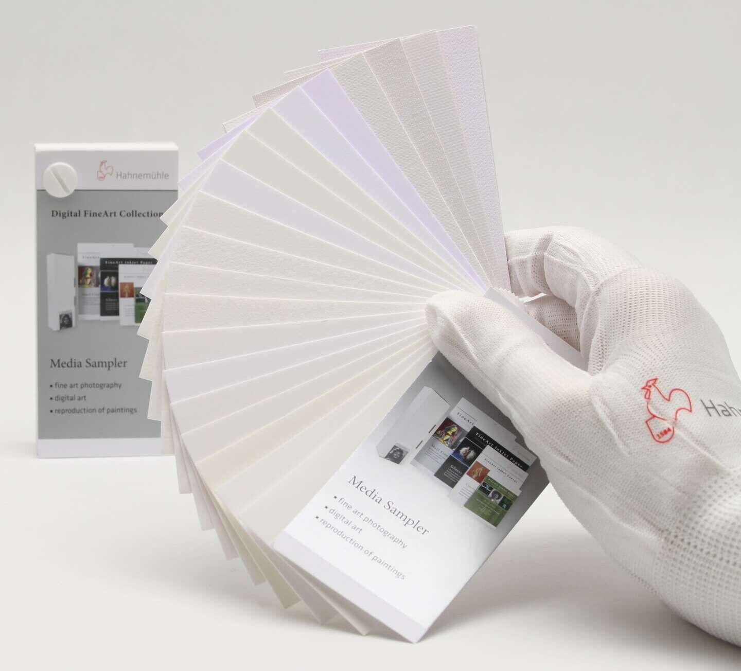 Náhledový vzorník 5 x 11 cm Hahnemühle Digital FineArt