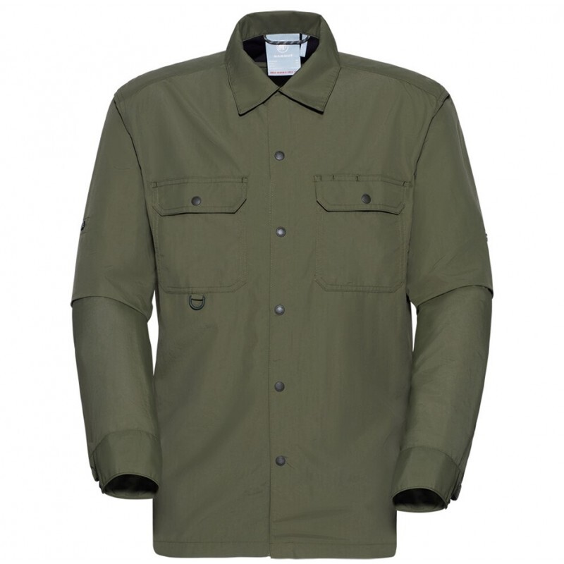 Mammut Pánská košile Mammut Highland Longsleeve Dark marsh