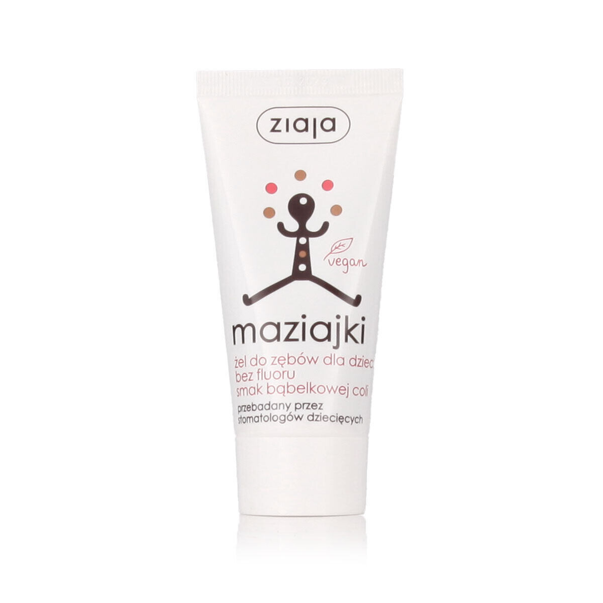 Ziaja Kids Bubble Cola Toothgel zubní pasta pro děti 50 ml