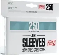 Gamegenic Just Sleeves: Standard Card Game Value Pack - Clear (250)
