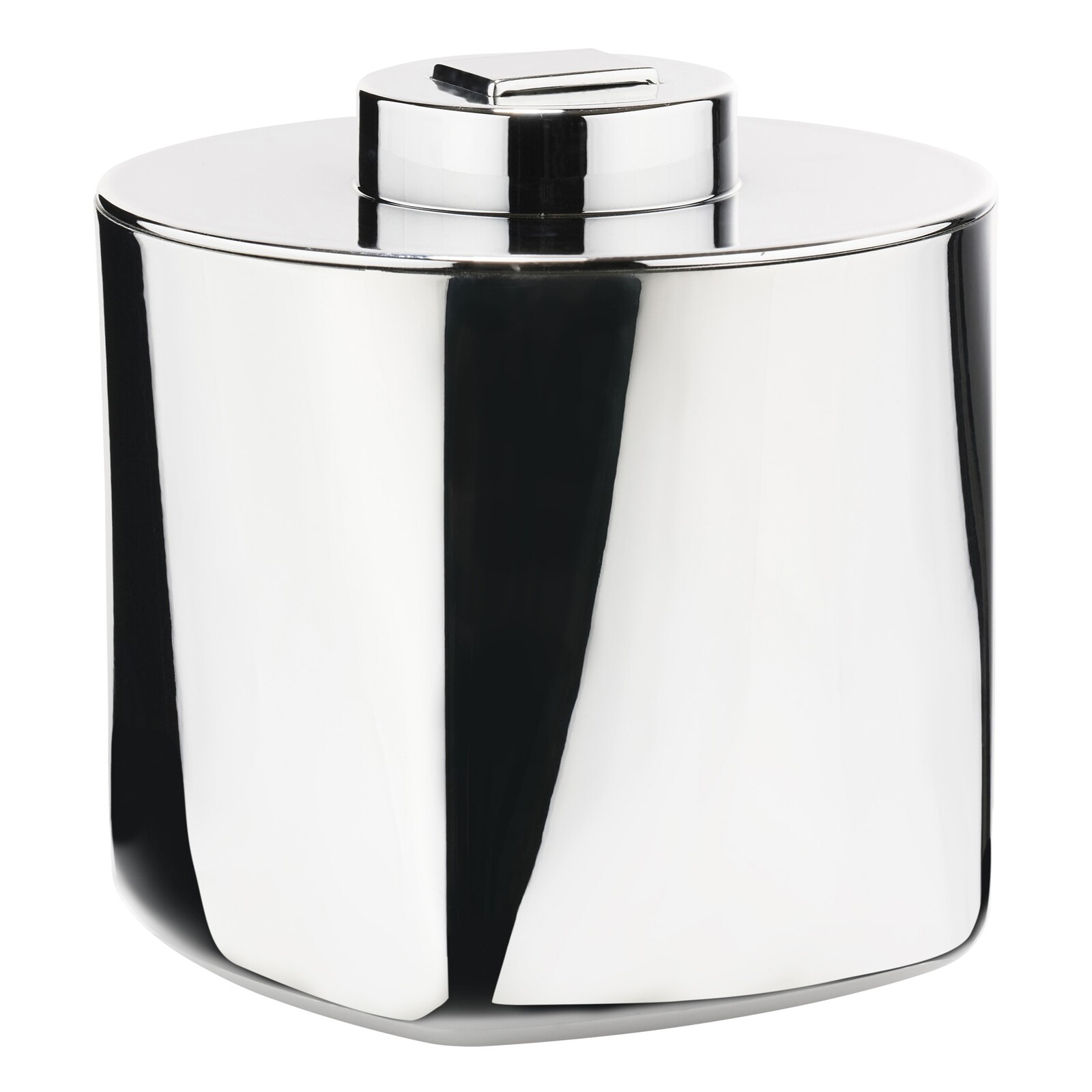 Kyblík na led s kleštěmi ROCKS 1 l, stříbrná, nerezová ocel, Zone Denmark