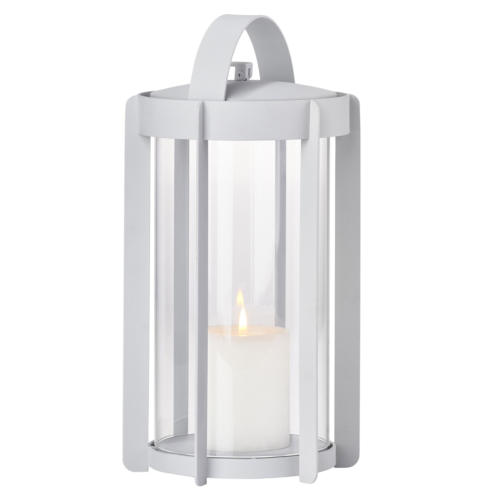 Lucerna FIREFLY 35 cm, jemně šedá, ocel, Zone Denmark