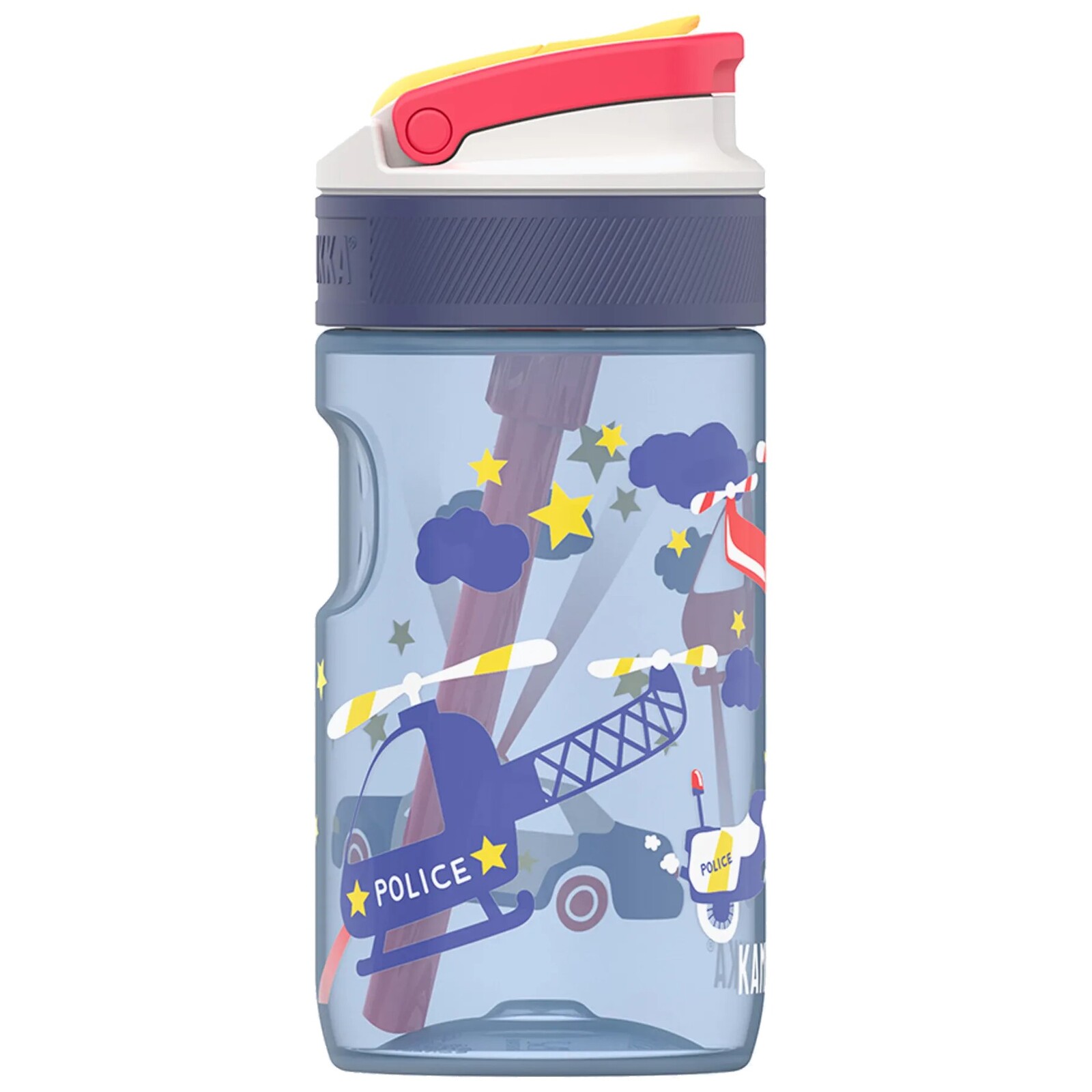 Láhev na vodu pro děti LAGOON 400 ml, police patrol, tritan, Kambukka