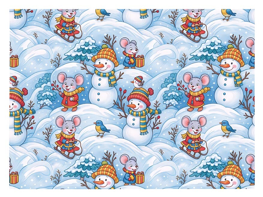 MFP 5811865 Balicí papír vánoční klasik V303 100x70