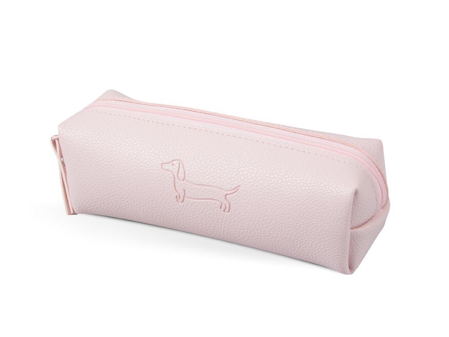 MFP 8071375 Penál etue mini cube Sausage Dog pink 5,5x,5,5x19cm