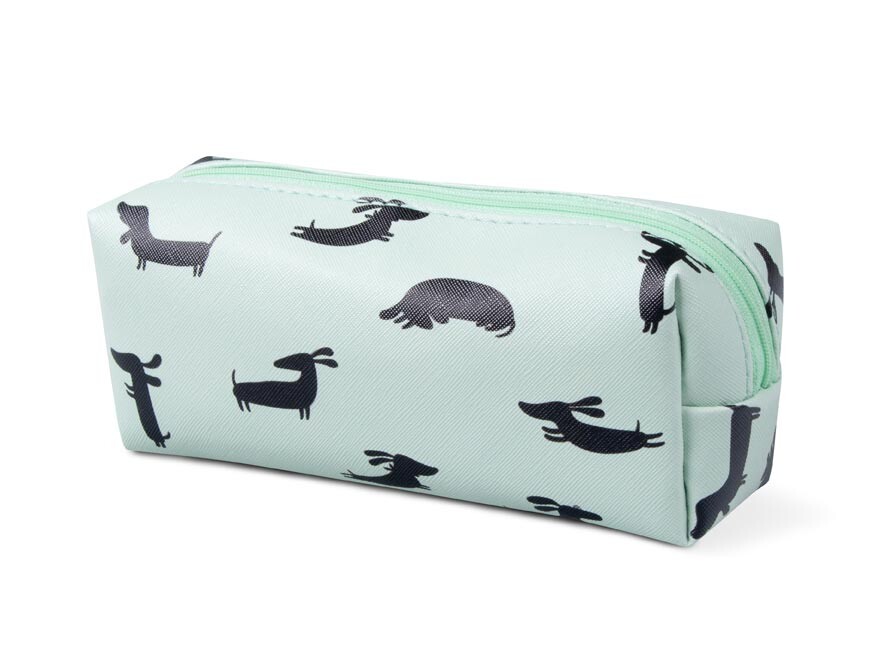 MFP 8071393 Penál etue cube print 2 8x5x19,5cm