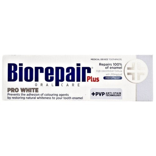 Biorepair Plus Pro White zubní pasta 75ml