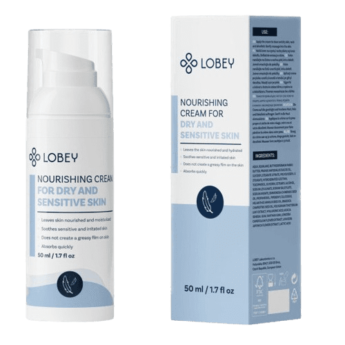 LOBEY Vyživující krém na suchou a citlivou pleť 50ml