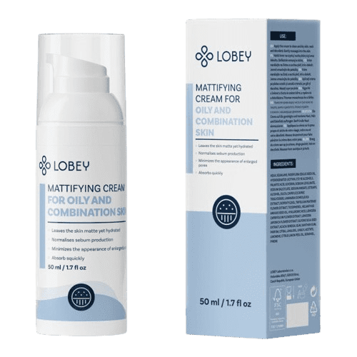 LOBEY Matující krém na mastnou a smíšenou pleť 50ml