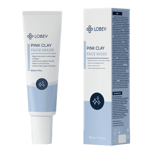 LOBEY Pleťová maska s růžovým jílem 50ml