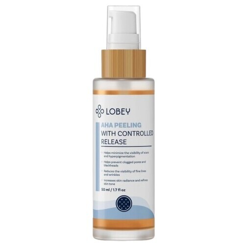 LOBEY AHA Peeling s postupným uvolňováním 50ml