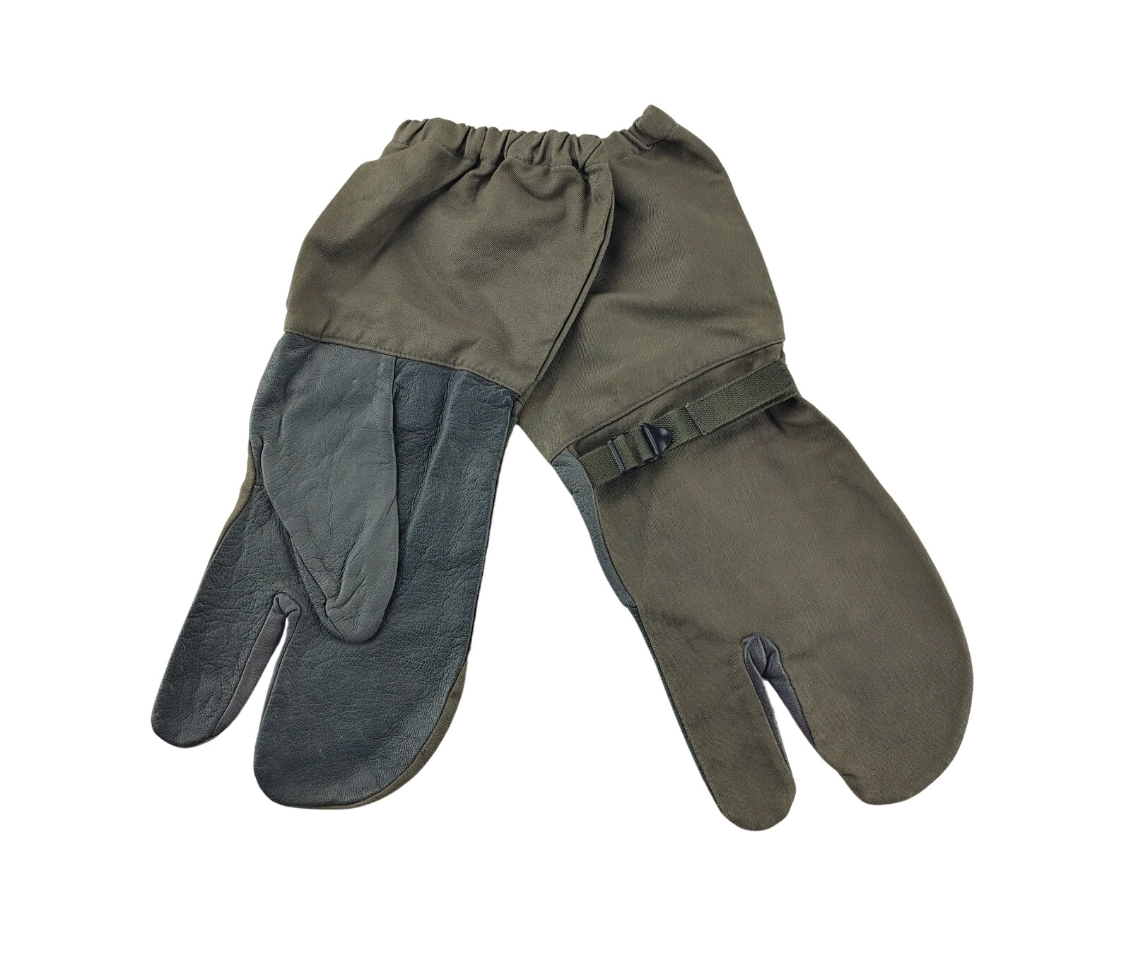 Rukavice palčáky návleky Bundeswehr oliv originál Velikost: 7 ½
