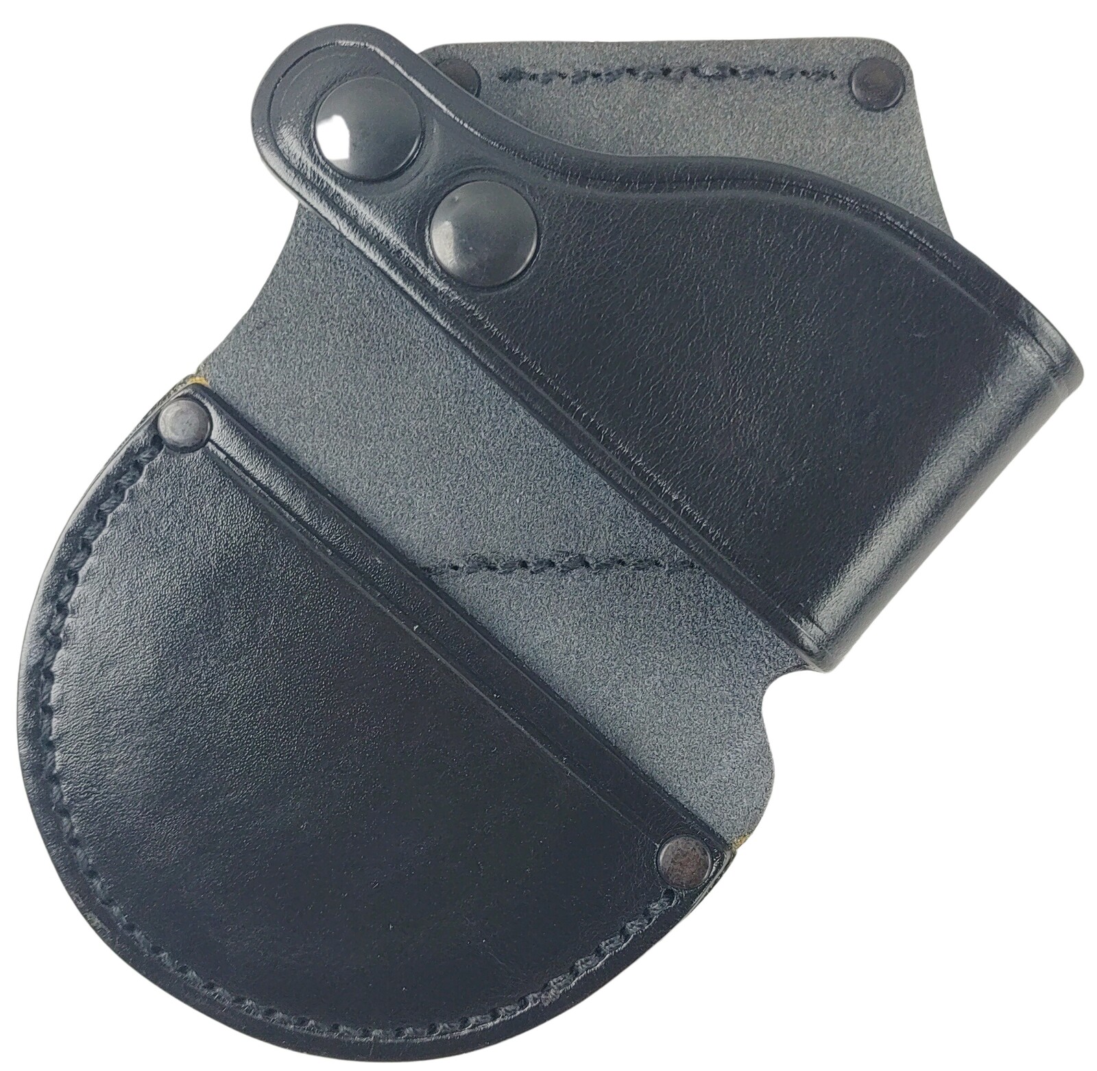 Pouzdro britské na pevná pouta kožené černé