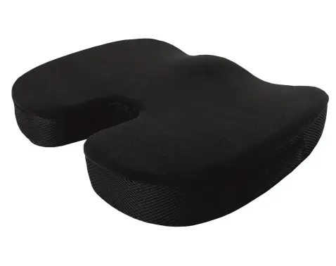 Ergonomický podsedák na židli Ergo Plus, černý