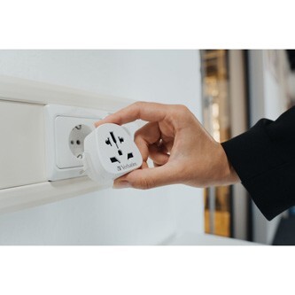 Verbatim WTEU-02  49549 Cestovní adaptér World-to-Europe bílý