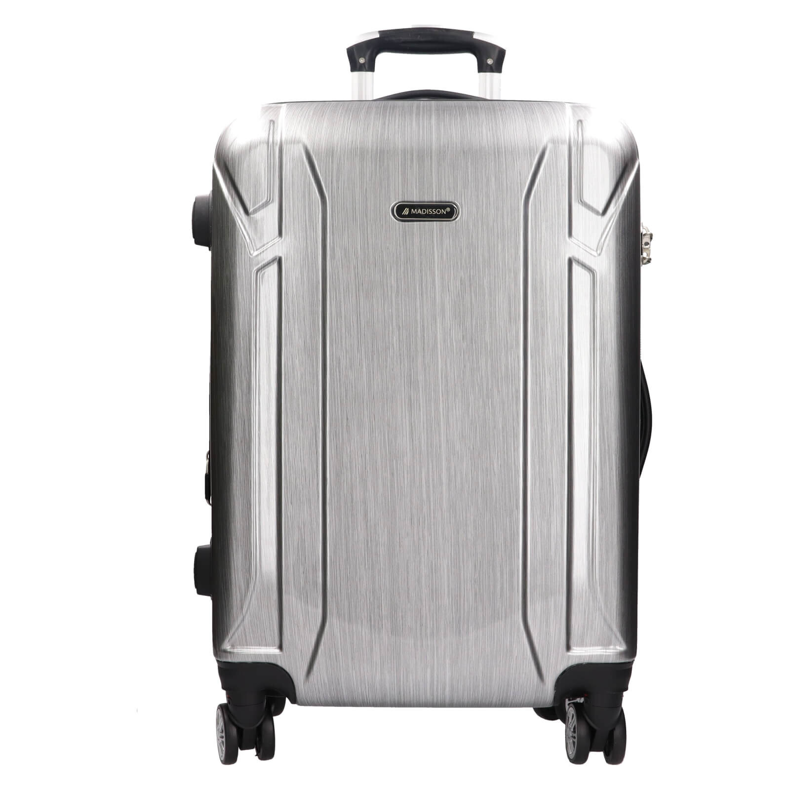 Cestovní kufr Madisson Polle L - stříbrná 93l