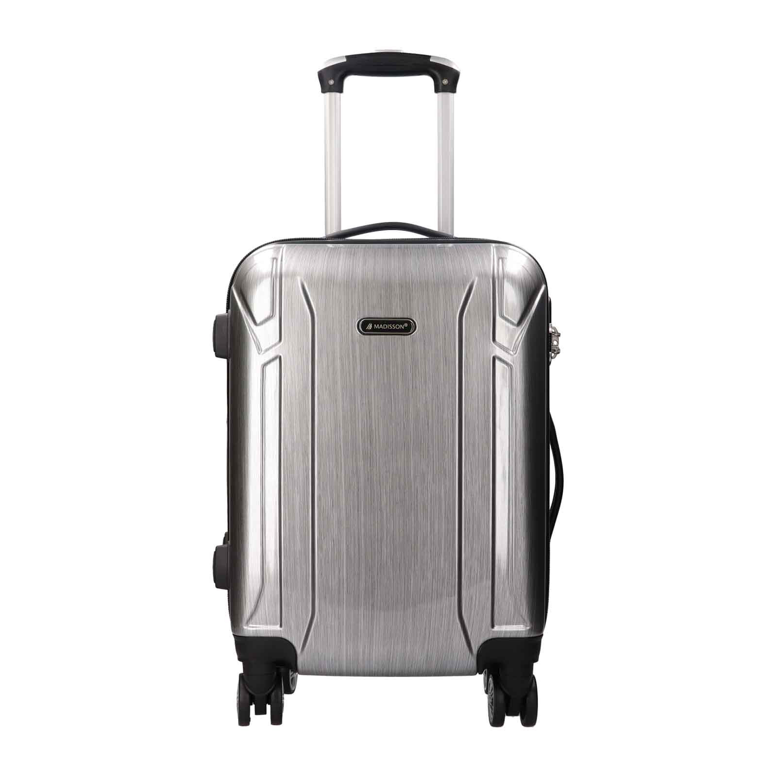 Cestovní kufr Madisson Polle S - stříbrná 36l