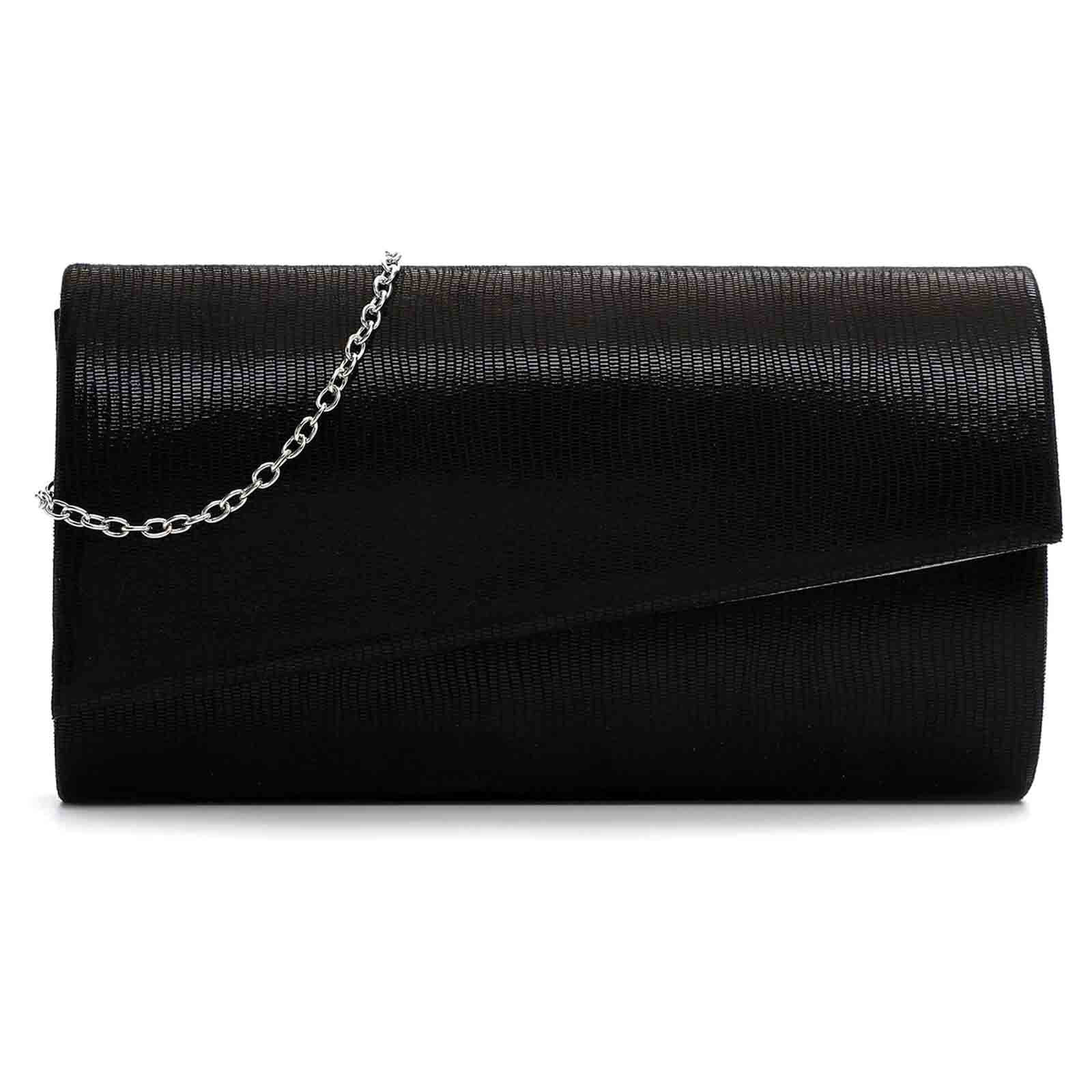 Dámské psaníčko Tamaris Edera - černá lesklá