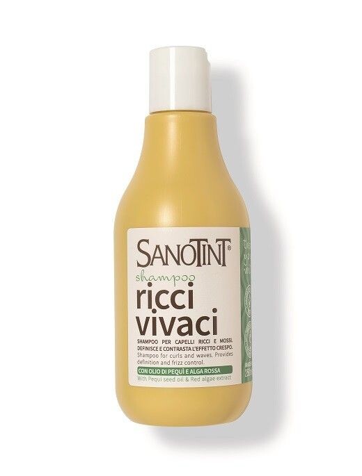 Sanotint Šampon pro kudrnaté a vlnité vlasy RICCI VIVACI 250 ml